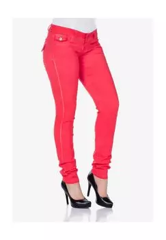 Джинсы облегающего кроя, облегающего фигуру CIPO & BAXX, красный
