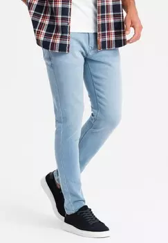 Джинсы облегающего кроя Ombre, светло-голубой