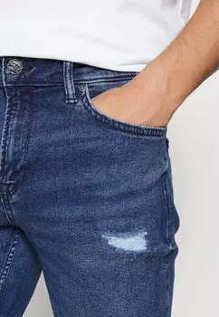 Джинсы облегающего кроя ONSLOOM DAMAGE Only & Sons, синий деним