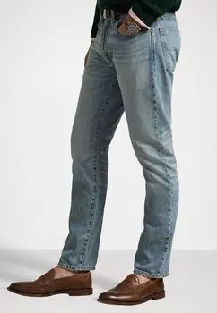 Джинсы облегающего кроя PARKSIDE ACTIVE TAPER STRETCH JEAN Polo Ralph Lauren, светло-голубой деним