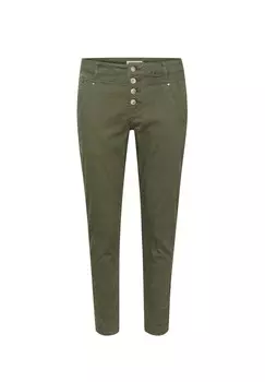 Джинсы облегающего кроя PAULA TWILL BAIILY FIT Cream, зеленый