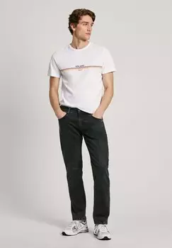 Джинсы облегающего кроя Pepe Jeans, черный