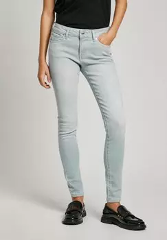 Джинсы облегающего кроя Pepe Jeans, серый