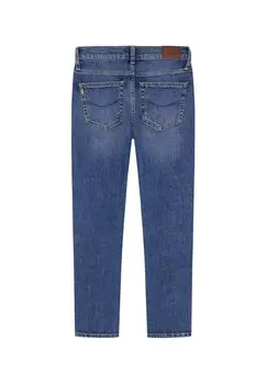 Джинсы облегающего кроя Pepe Jeans, синий деним