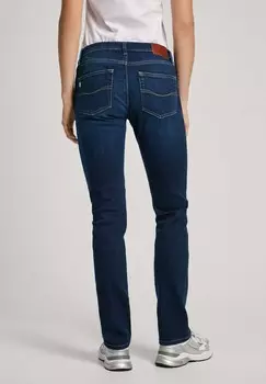 Джинсы облегающего кроя Pepe Jeans, синий деним