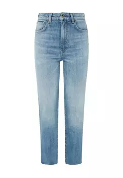 Джинсы облегающего кроя Pepe Jeans, светло-голубой деним