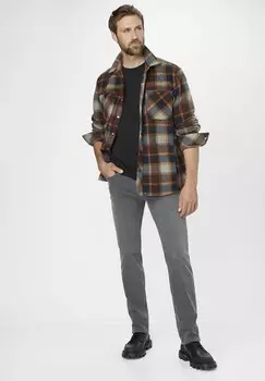 Джинсы облегающего кроя PIPE 5POCKET MIT MOTION COMFORT STRETCH Paddock's, серый деним