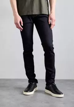 Джинсы облегающего кроя POCKETS PANT Emporio Armani, синий