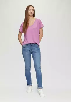 Джинсы облегающего кроя QS, синий