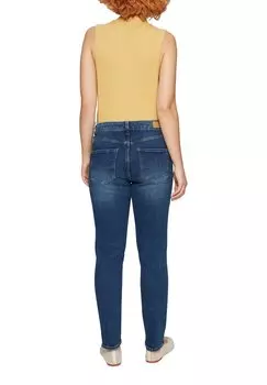 Джинсы облегающего кроя QS, синий деним