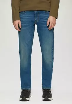 Джинсы облегающего кроя QS, темно-синий