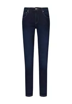 Джинсы облегающего кроя QS, темно-синий деним