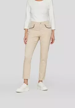 Джинсы облегающего кроя Rabe, бежевый