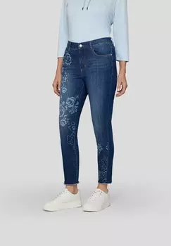 Джинсы облегающего кроя Rabe, темно-синий