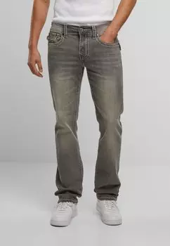 Джинсы облегающего кроя RICKY BIG T FLAP True Religion, серый
