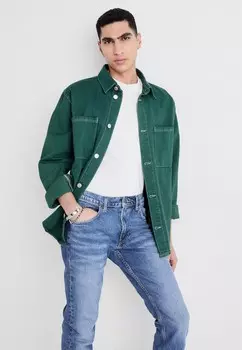 Джинсы облегающего кроя RIDER Lee, синий деним