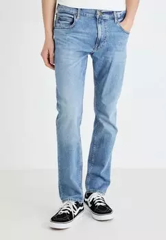 Джинсы облегающего кроя RIDER Lee, синий деним