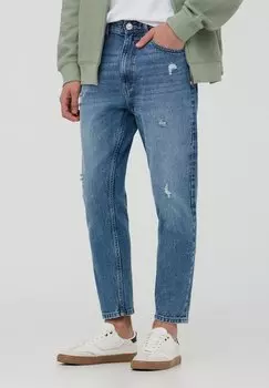 Джинсы облегающего кроя ROTTURE PICCOLE Terranova, лазурит