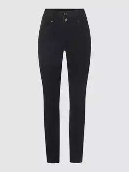 Джинсы облегающего кроя с эластичной отделкой Angels, черный