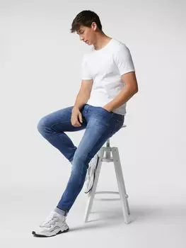 Джинсы облегающего кроя с эластичной отделкой G-Star Raw