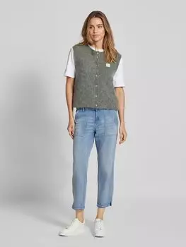 Джинсы облегающего кроя с карманами модель «Лив» TONI, светло-голубой