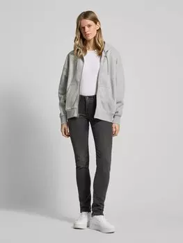 Джинсы облегающего кроя с пятью карманами Levi's, антрацит