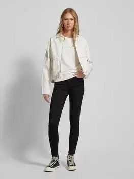 Джинсы облегающего кроя с пятью карманами, модель «BILLIE» Noisy May, черный