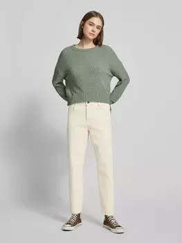 Джинсы облегающего кроя с пятью карманами, модель «MONI» Noisy May, экрю