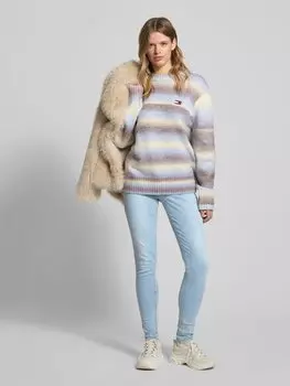 Джинсы облегающего кроя с пятью карманами, модель «NORA» Tommy Jeans, светло-голубой