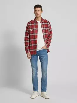 Джинсы облегающего кроя с пятью карманами, модель «DELAWARE» BOSS Orange