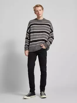 Джинсы облегающего кроя с пятью карманами, модель «HATCH» Pepe Jeans, черный