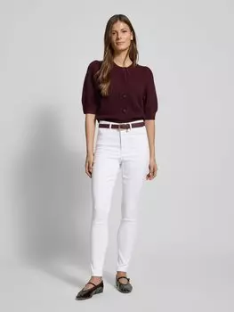 Джинсы облегающего кроя с содержанием хлопка, модель «SOPHIA» Vero Moda, белый