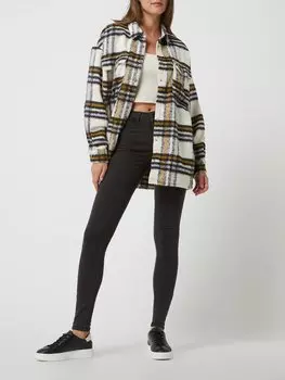 Джинсы облегающего кроя с содержанием вискозы, модель «Callie» Noisy May, антрацит