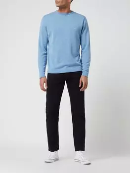 Джинсы облегающего кроя с высоким содержанием эластичности, модель «Лион» - «Futureflex» Pierre Cardin, темно-синий