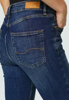 Джинсы облегающего кроя SADIE RISE QS, синий деним