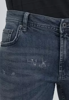 Джинсы облегающего кроя SDTRI JOY 21105825 Solid, синий деним