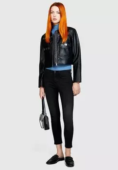 Джинсы облегающего кроя Sisley, черный