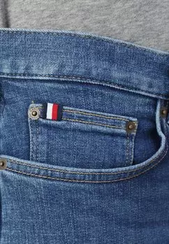 Джинсы облегающего кроя SLIM BLEECKER Tommy Hilfiger, светло-голубой деним