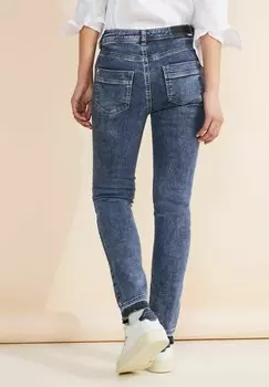 Джинсы облегающего кроя SLIM FIT Street One, синий деним