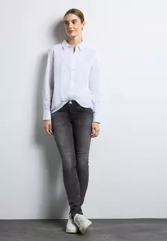 Джинсы облегающего кроя SLIM FIT Street One, серый