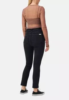Джинсы облегающего кроя SLIM HIGH RISE DENIM ITEM m6, черный