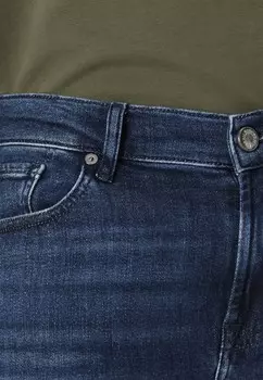 Джинсы облегающего кроя SLIMMY GREGALE 7 for all mankind, темно-синий деним