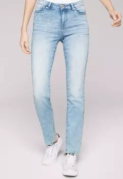 Джинсы облегающего кроя Soccx, синий