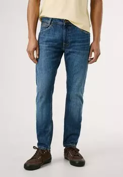 Джинсы облегающего кроя SPIKE Pepe Jeans, цвет Faded Oxford Blue