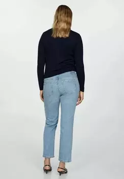 Джинсы облегающего кроя STRAIMUM Mango, синий