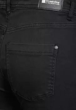 Джинсы облегающего кроя Street One, черный