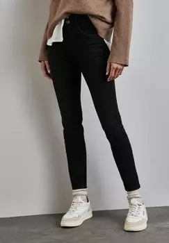 Джинсы облегающего кроя Street One, черный