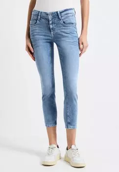Джинсы облегающего кроя Street One, цвет Blau
