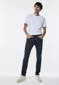 Джинсы облегающего кроя Street One MEN, цвет Stone Blue Denim