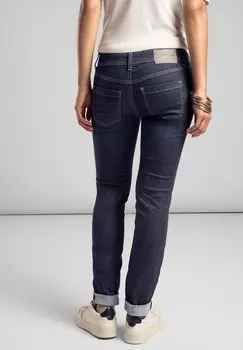Джинсы облегающего кроя Street One, синий